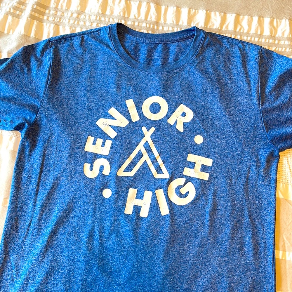 Blue tee shirt